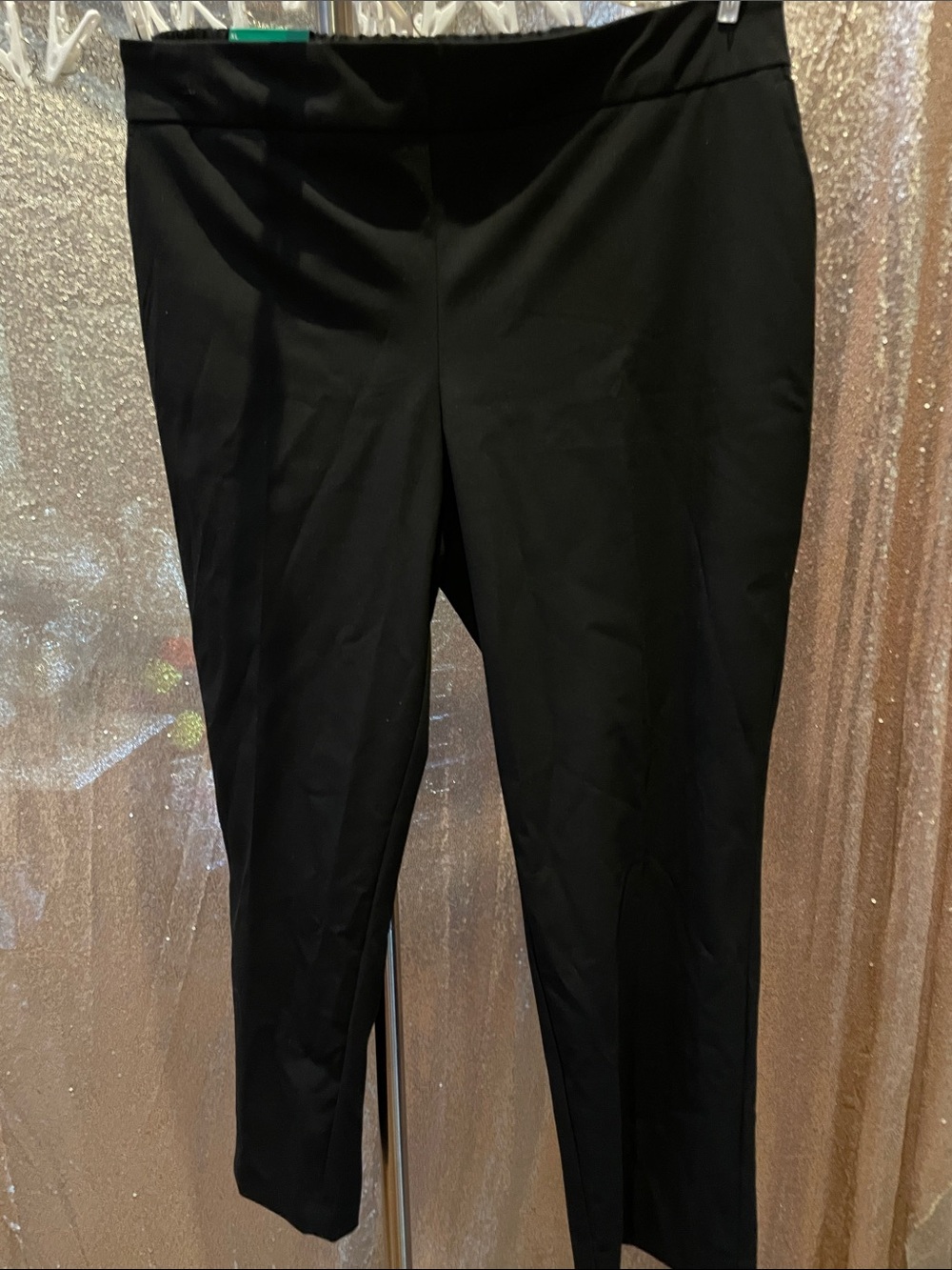 Black Women's Pull-On Stretch Dress Pants NWT